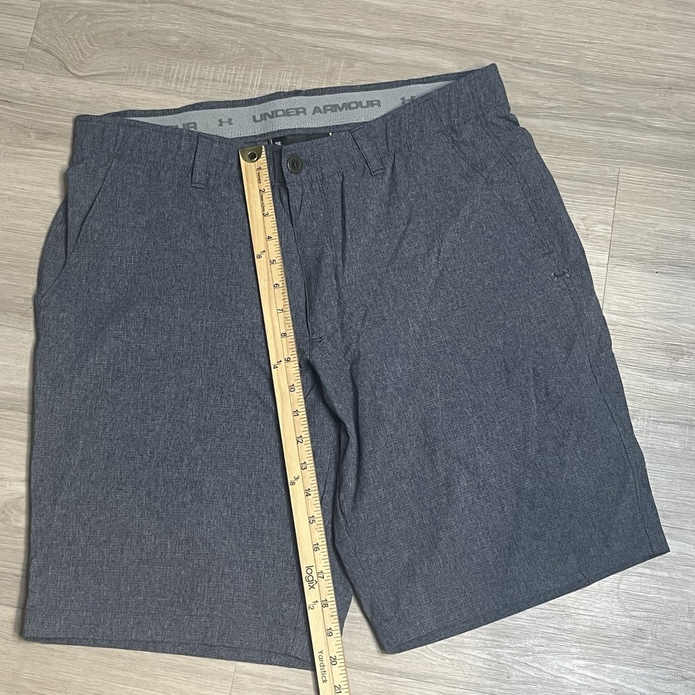 Under Armour UA Match Play Showdown Vented Golf Shorts GrayMen's 36 Performance - Picture 5 of 8